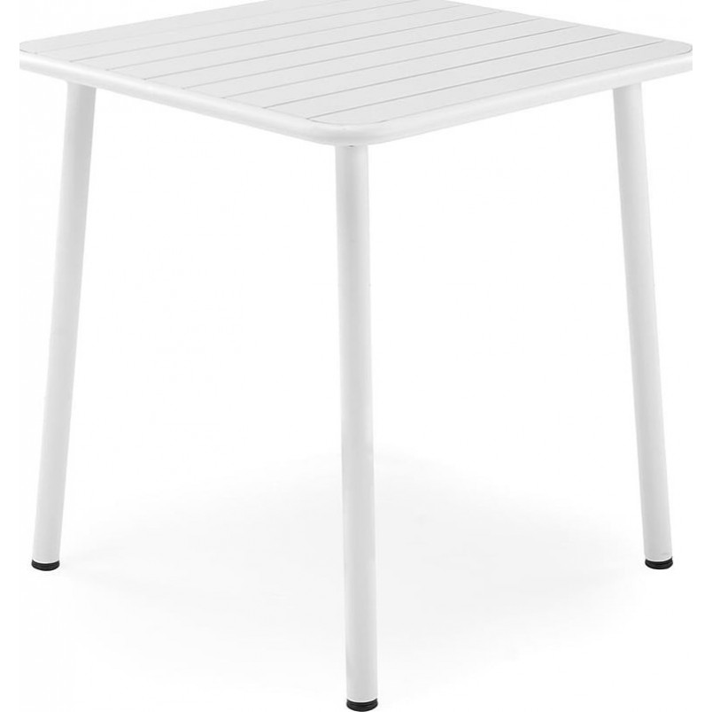 Stół metalowy kwadratowy Bosco 70x70cm biały - Halmar | Kup teraz!