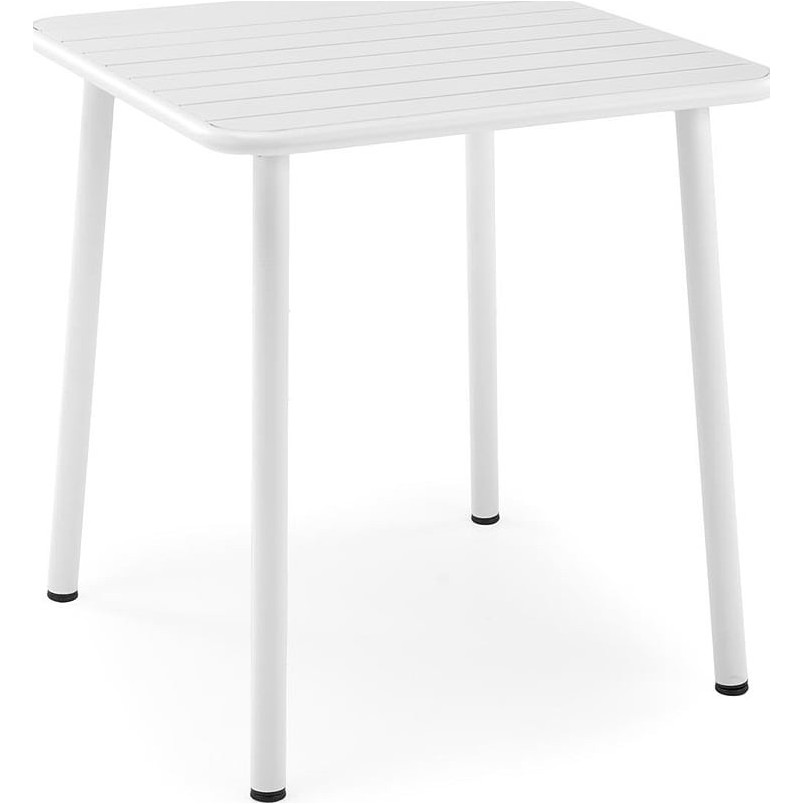 Stół metalowy kwadratowy Bosco 70x70cm biały - Halmar | Kup teraz!