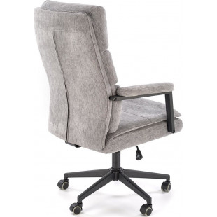 Fotel gabinetowy Adriano Halmar | Szary, Ergonomiczny
