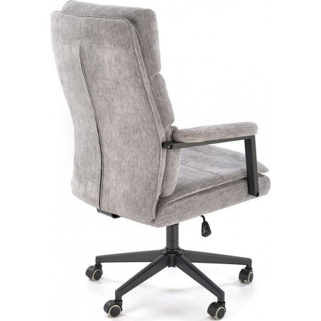 Fotel gabinetowy Adriano Halmar | Szary, Ergonomiczny
