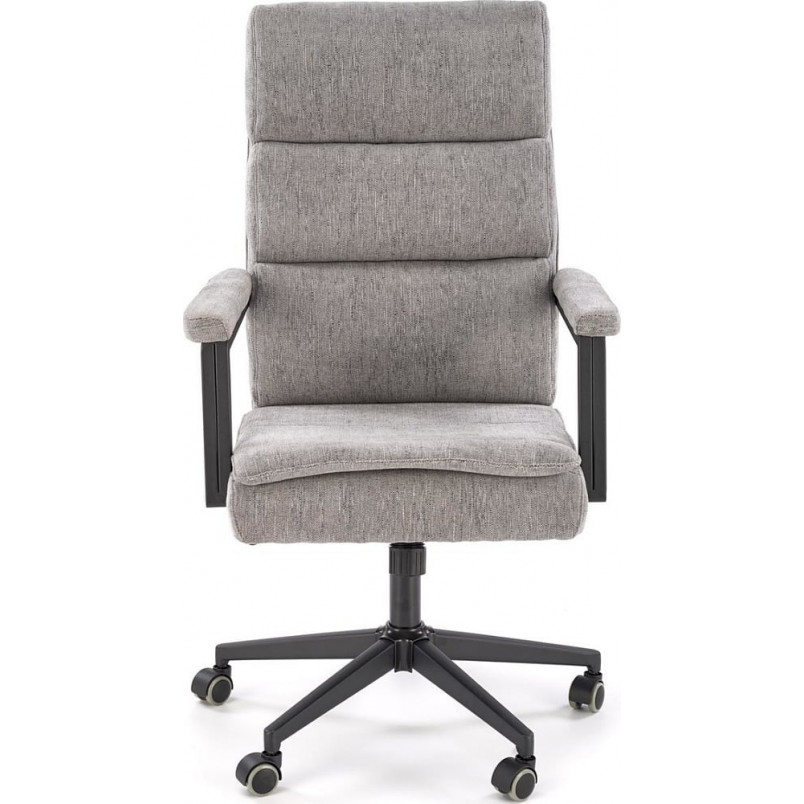 Fotel gabinetowy Adriano Halmar | Szary, Ergonomiczny