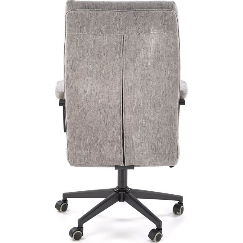 Fotel gabinetowy Adriano Halmar | Szary, Ergonomiczny