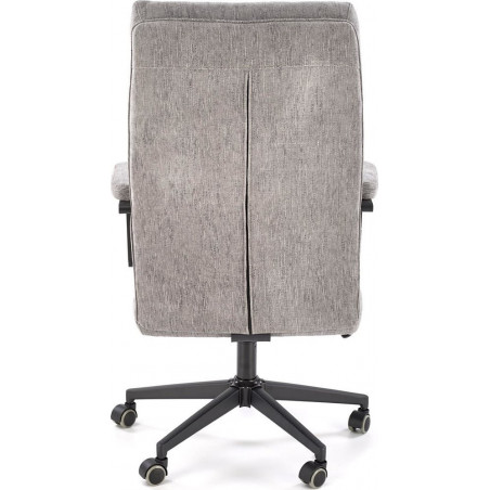 Fotel gabinetowy Adriano Halmar | Szary, Ergonomiczny