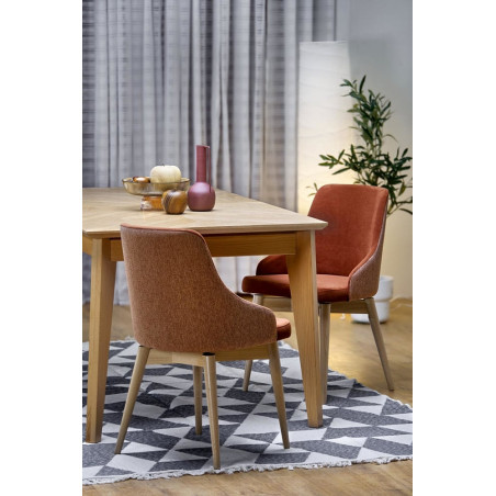 Stół rozkładany Edmondo 160-240x90 dąb | Halmar - Sklep mebli