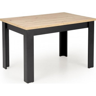 Stół rozkładany Bagio 120-160cm Halmar | Dąb Artisan / Czarny
