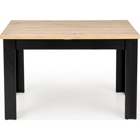 Stół rozkładany Bagio 120-160cm Halmar | Dąb Artisan / Czarny