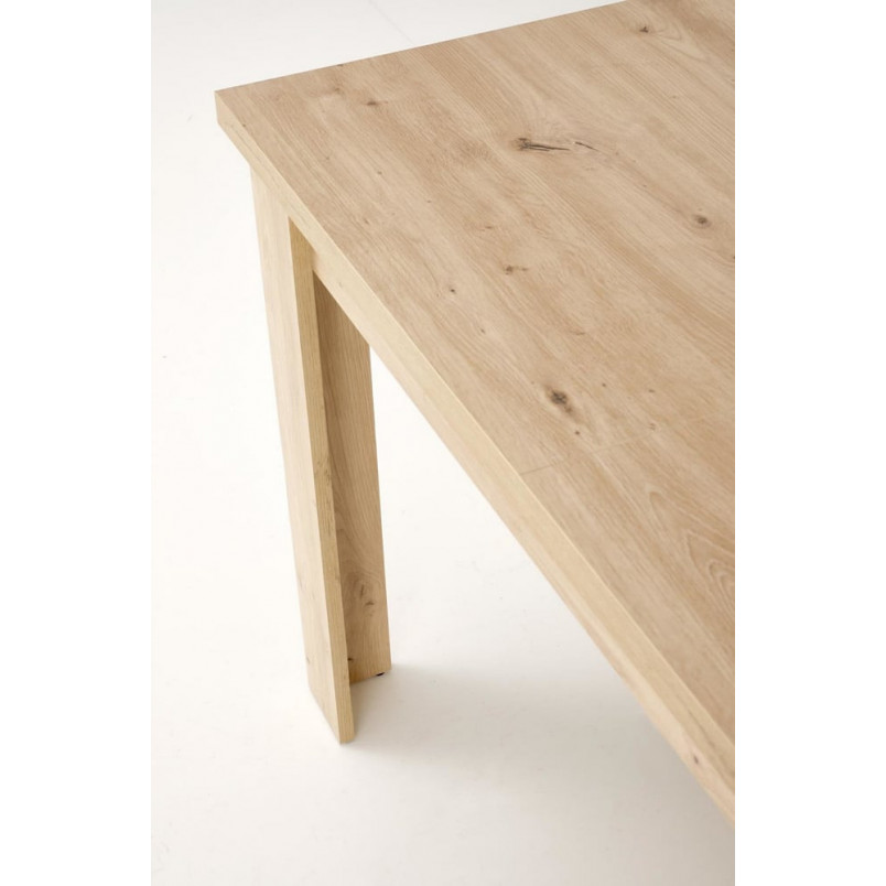 Stół rozkładany Bagio 120-160cm dąb artisan | Halmar