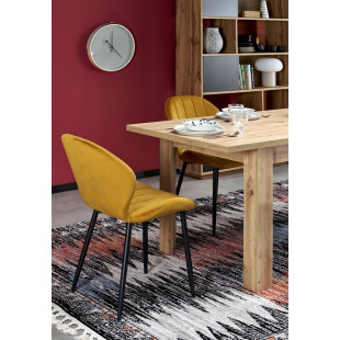 Stół rozkładany Bagio 120-160cm dąb artisan | Halmar
