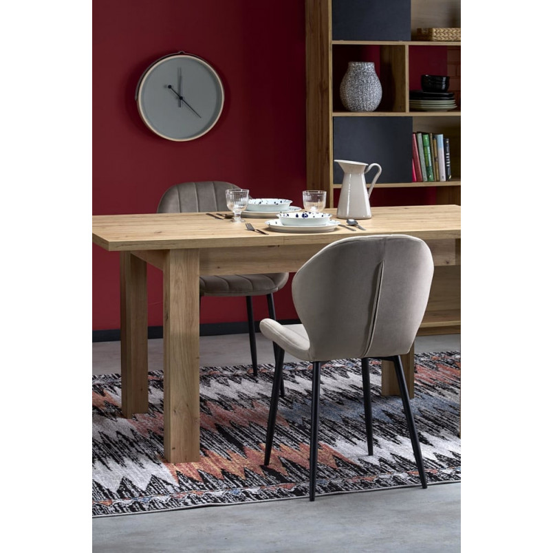 Stół rozkładany Bagio 120-160cm dąb artisan | Halmar