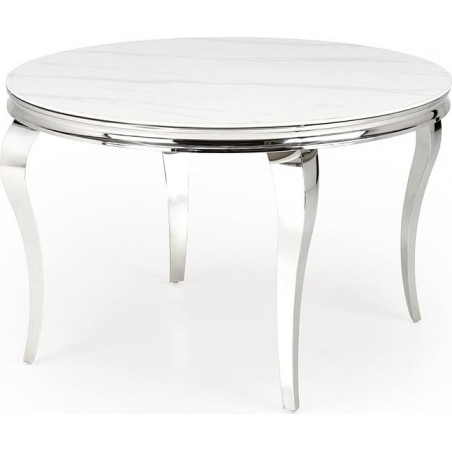 Stół szklany Reginald Halmar: Elegancja i styl | 120cm