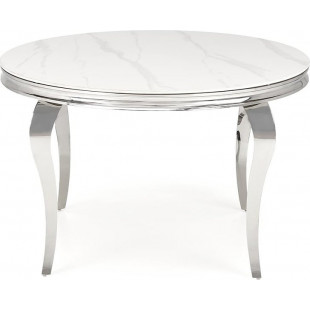 Stół szklany Reginald Halmar: Elegancja i styl | 120cm