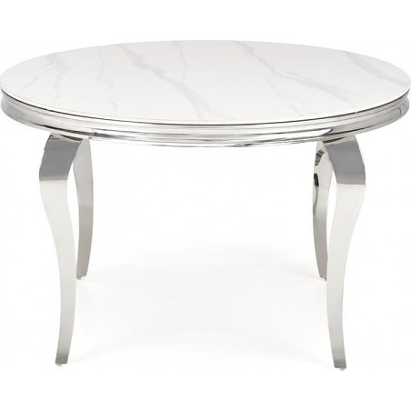 Stół szklany Reginald Halmar: Elegancja i styl | 120cm