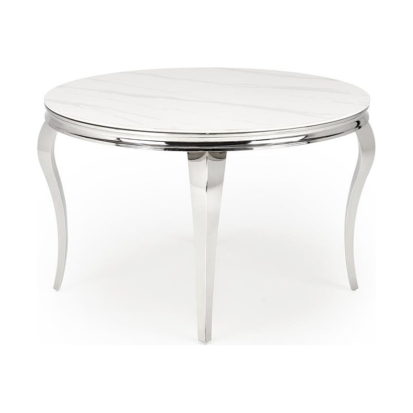 Stół szklany Reginald Halmar: Elegancja i styl | 120cm