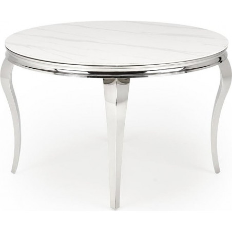 Stół szklany Reginald Halmar: Elegancja i styl | 120cm