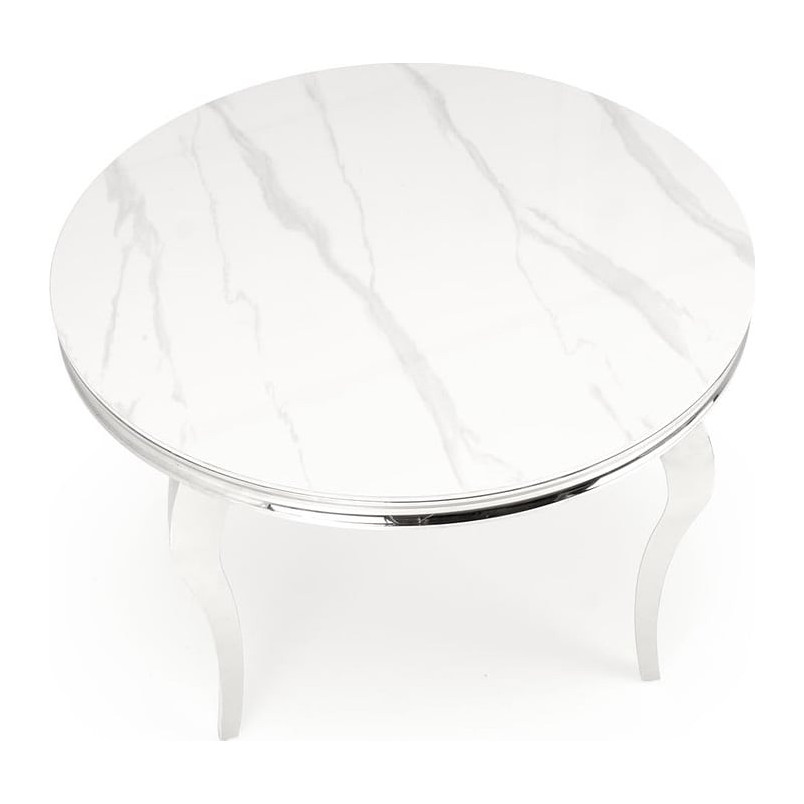 Stół szklany Reginald Halmar: Elegancja i styl | 120cm
