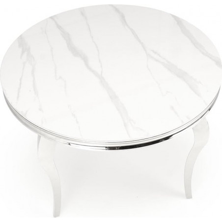 Stół szklany Reginald Halmar: Elegancja i styl | 120cm