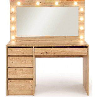 Toaletka Halmar Hollywood XL | 120x55cm, Dąb Aristan