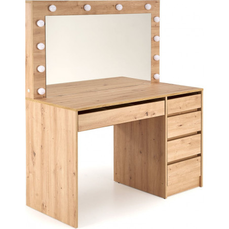 Toaletka Halmar Hollywood XL | 120x55cm, Dąb Aristan