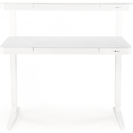 Biurko Halmar B52: Regulacja wysokości, USB, Białe 120x60