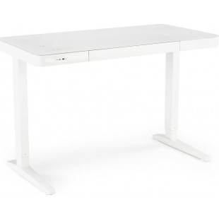 Biurko Halmar B52: Regulacja wysokości, USB, Białe 120x60