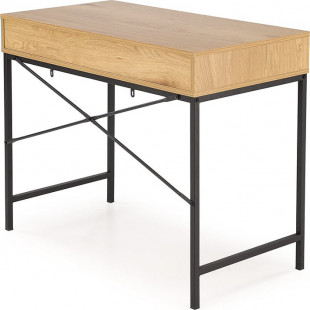 Biurko Halmar B50: Naturalny design, szuflada i półka - Kup teraz!