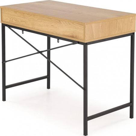 Biurko Halmar B50: Naturalny design, szuflada i półka - Kup teraz!
