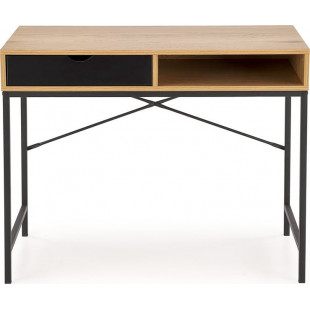 Biurko Halmar B50: Naturalny design, szuflada i półka - Kup teraz!