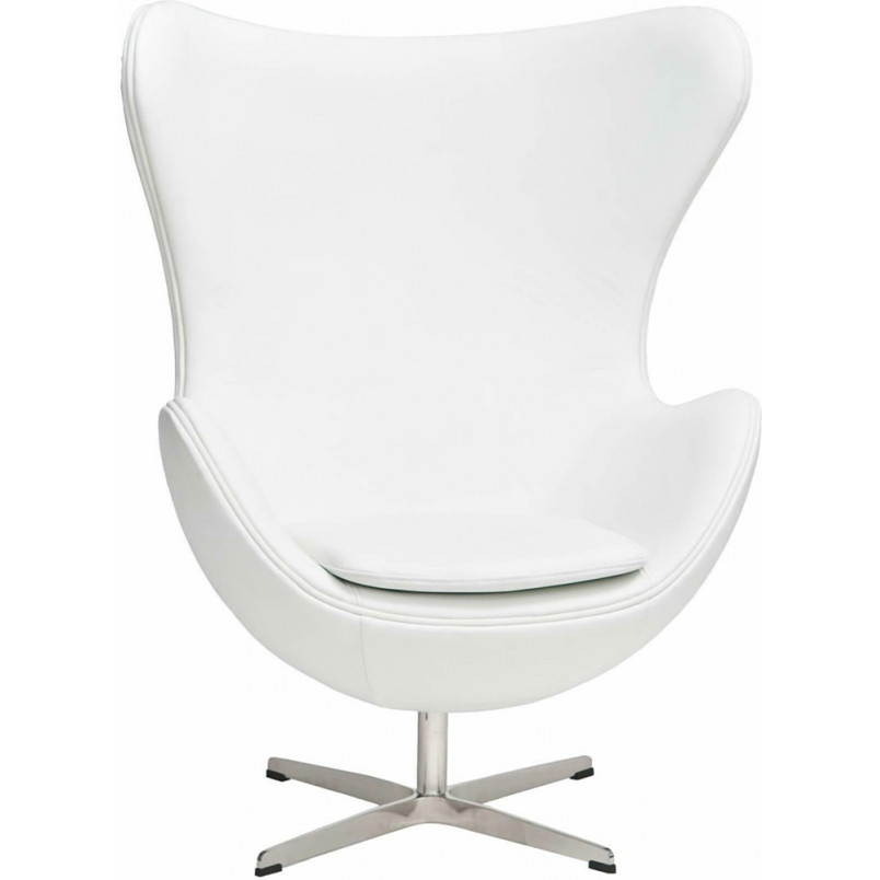 Fotel obrotowy Jajo - Skóra Premium | D2.Design