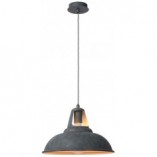 Lampa Wisząca Industrialna Markit | Szara Lucide - Kup Teraz!