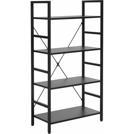 Regał Loft Czarny Signal R5 60x30x115cm - Stylowe Meble