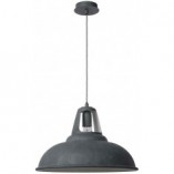 Lampa Wisząca Industrialna Markit | Szara | Lucide