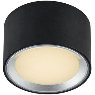 Lampa Fallon Nordlux - Okrągły spot LED czarny | Sklep z oświetleniem