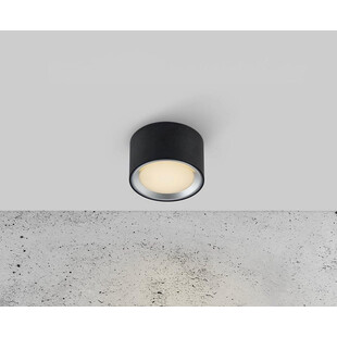 Lampa Fallon Nordlux - Okrągły spot LED czarny | Sklep z oświetleniem