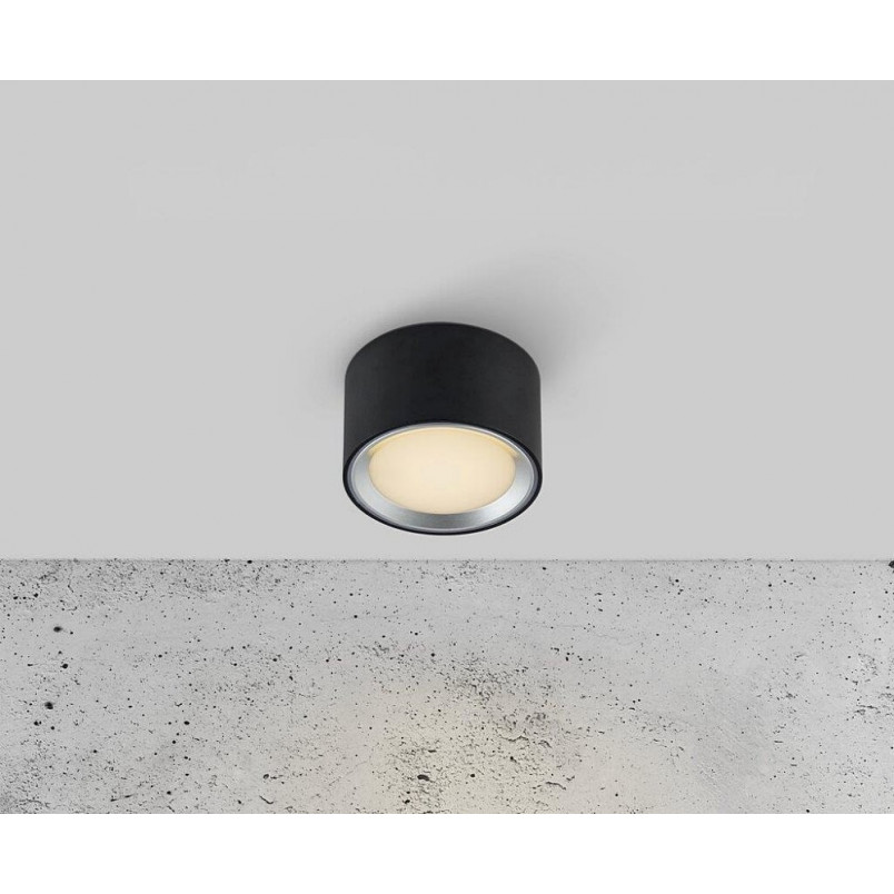 Lampa Fallon Nordlux - Okrągły spot LED czarny | Sklep z oświetleniem