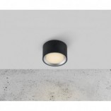 Lampa Fallon Nordlux - Okrągły spot LED czarny | Sklep z oświetleniem