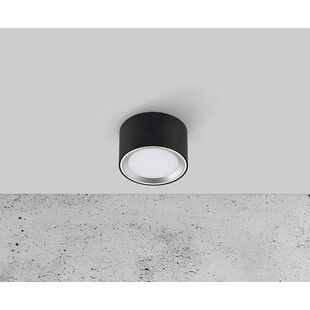 Lampa Fallon Nordlux - Okrągły spot LED czarny | Sklep z oświetleniem