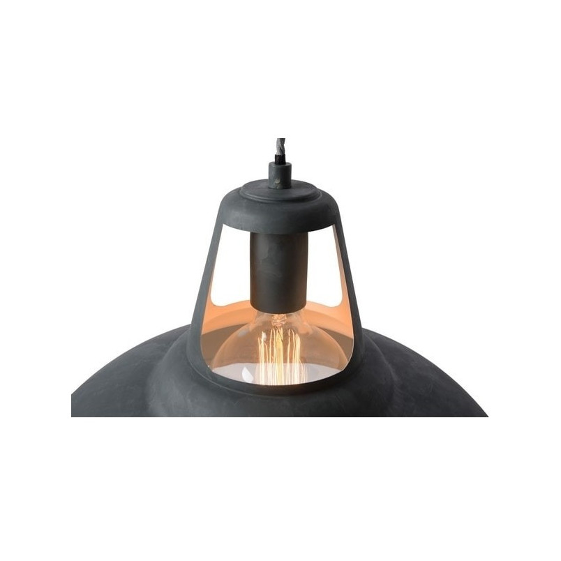 Lampa Wisząca Industrialna Markit | Szara | Lucide