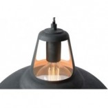 Lampa Wisząca Industrialna Markit | Szara | Lucide