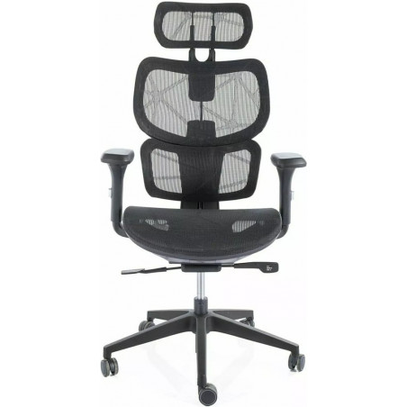Fotel biurowy Signal Devon czarny - Komfort i ergonomia