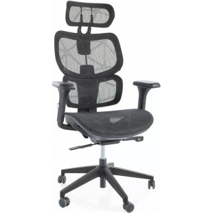 Fotel biurowy Signal Devon czarny - Komfort i ergonomia
