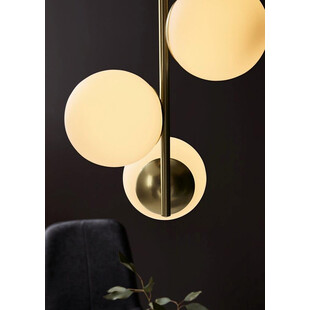 Lampa wisząca Lilly - szklane kule, mosiądz, Nordlux | Sklep