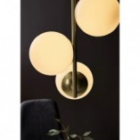 Lampa wisząca Lilly - szklane kule, mosiądz, Nordlux | Sklep