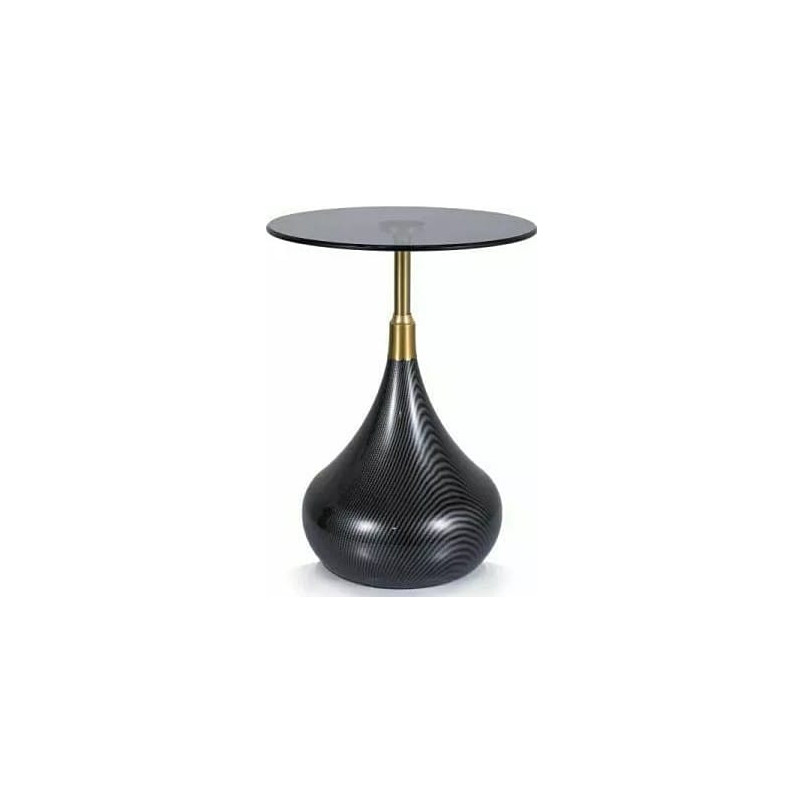 Stolik boczny szklany Taurus 40cm - Signal | Elegancki design