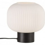 Lampa stołowa Milford | Nordlux | Szklany klosz, styl Japandi