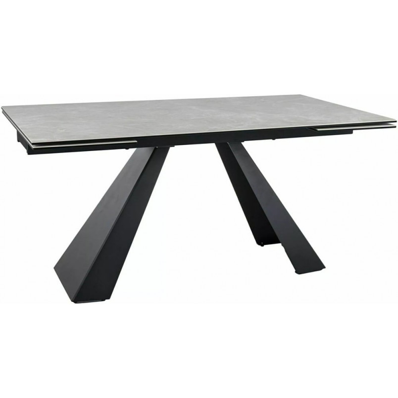 Stół rozkładany Salvadore Signal | Szkło, ceramika, 160-240x90cm