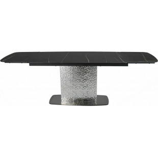 Stół ceramiczny Signal Moncler 160-240x90 czarny - Kup online!