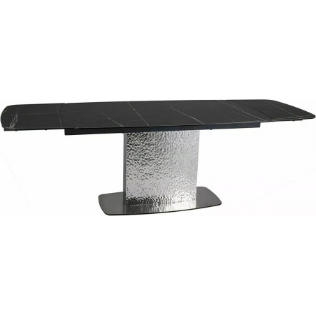 Stół ceramiczny Signal Moncler 160-240x90 czarny - Kup online!
