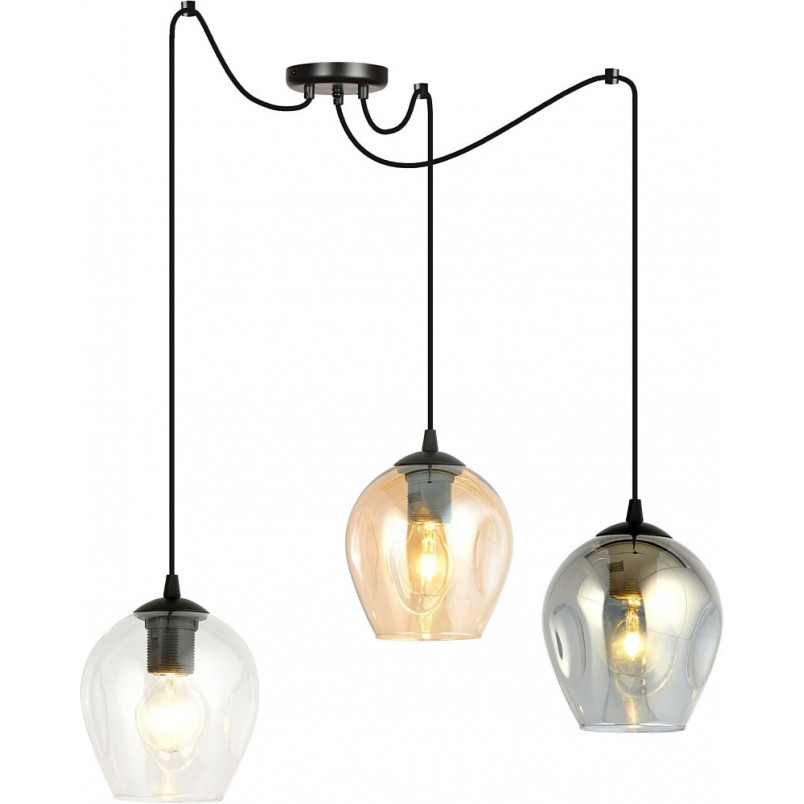 Lampa Wisząca Szklana "Pająk" Level III | Emibig