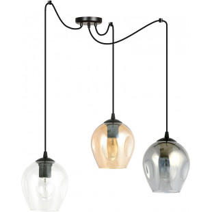 Lampa Wisząca Szklana "Pająk" Level III | Emibig