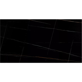 Stół rozkładany Genesis Signal | Czarny marmur, 160-220x90cm